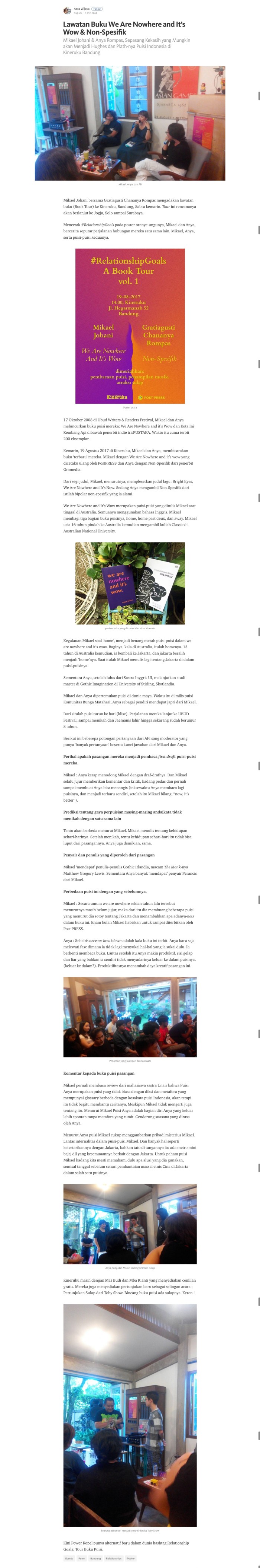 non-spesifik - lawatan buku